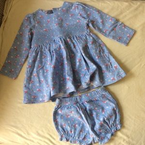 NWOT Floral Dress with Bloomers